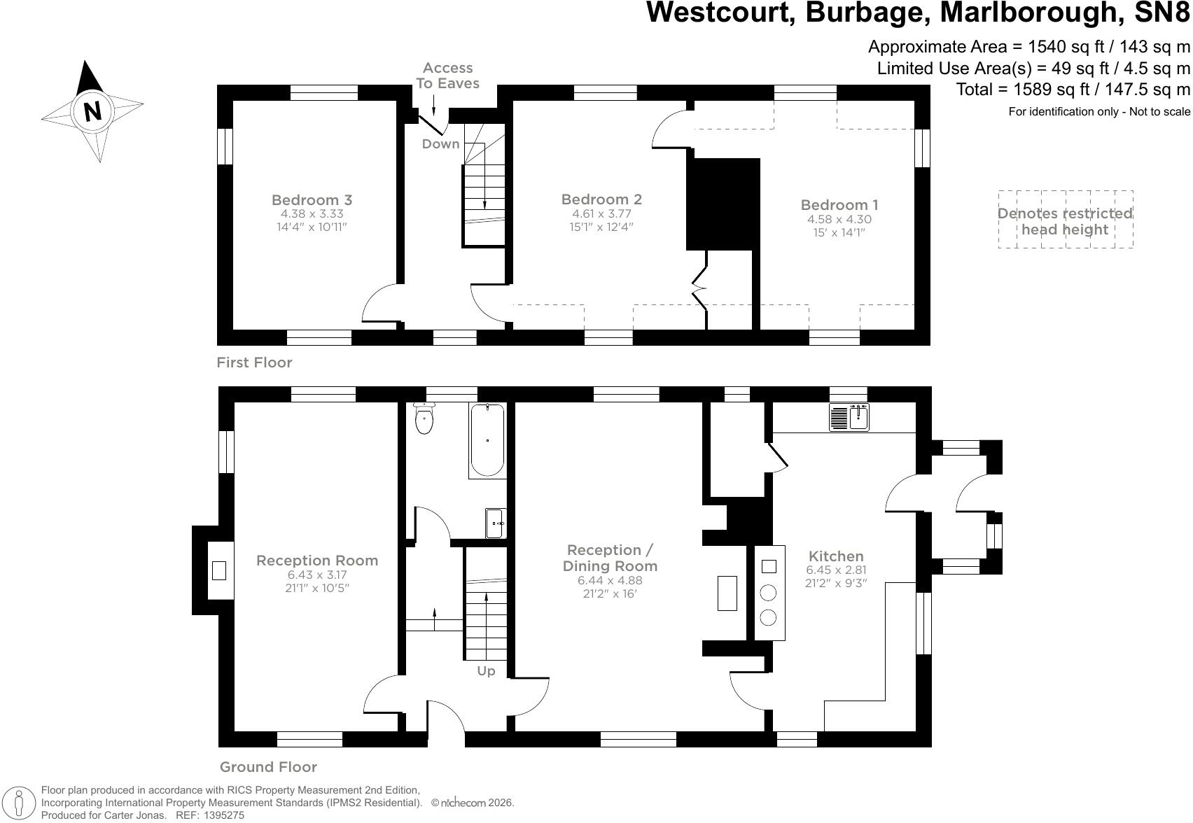 Westcourt, Burbage, Marlborough, Wiltshire, SN8 floorplan