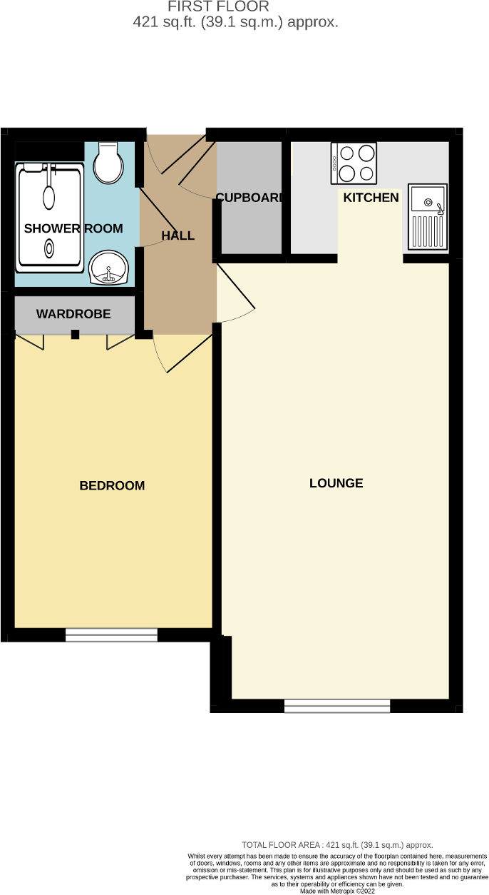 Sutton Drove, Seaford, East Sussex, BN25 3ET floorplan