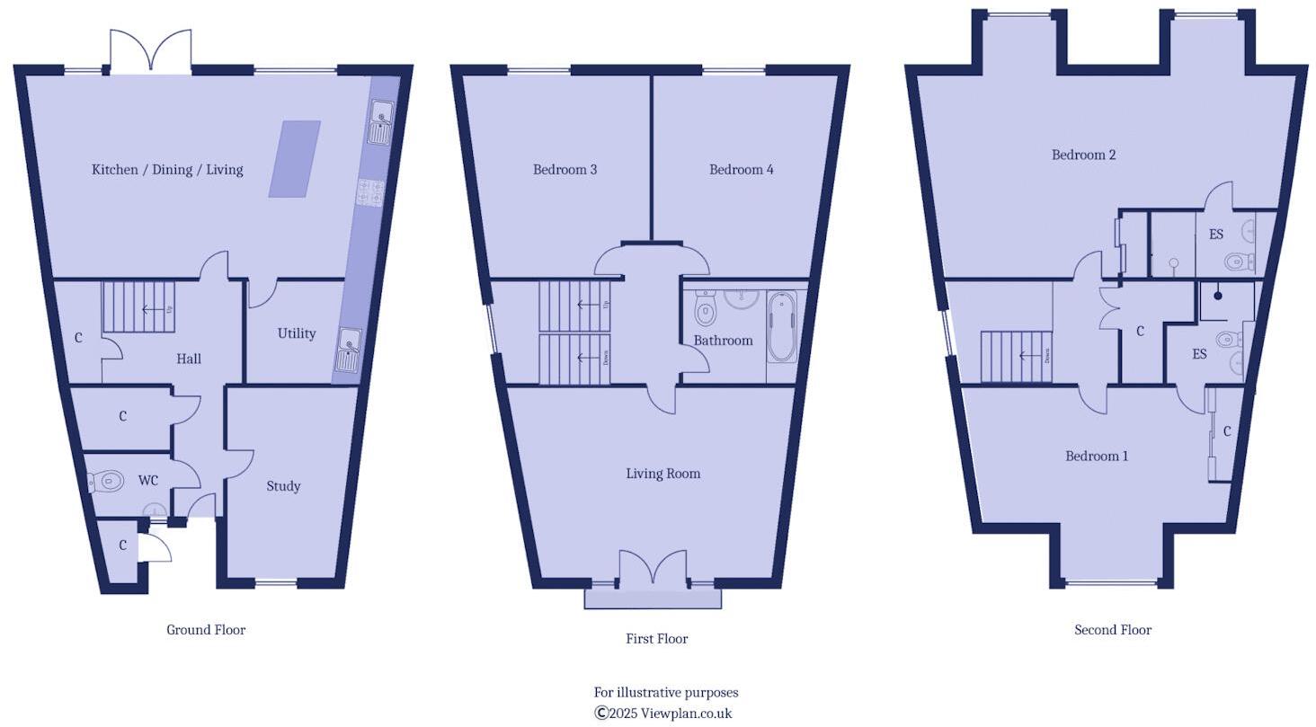 St. Josephs Mews, Penarth floorplan