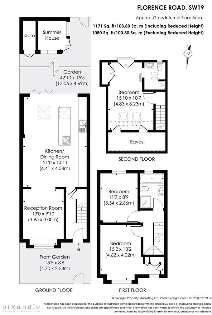 Florence Road, Wimbledon floorplan