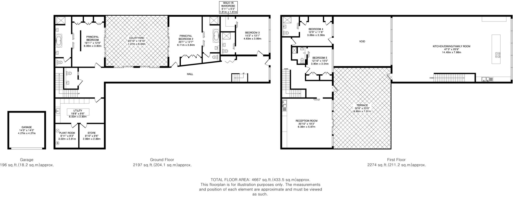 Box Lane, Felden, HP3 floorplan