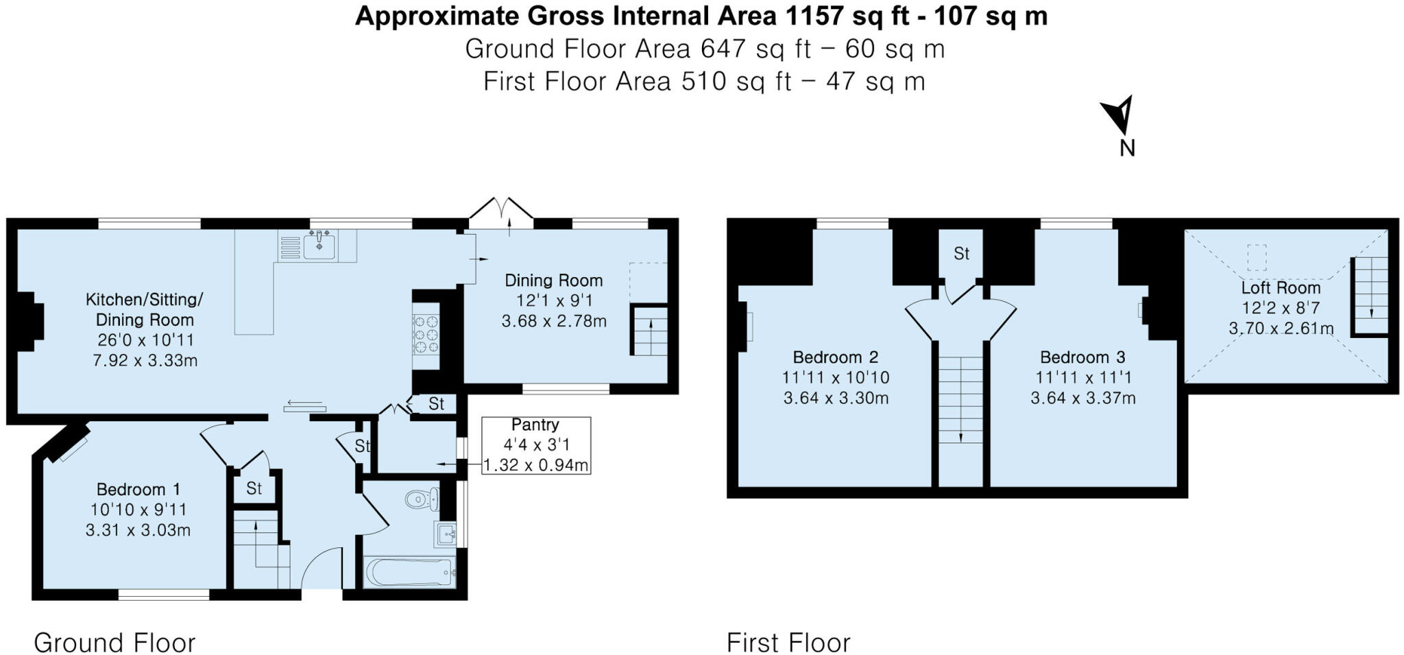 Newman Crescent, Dartington floorplan