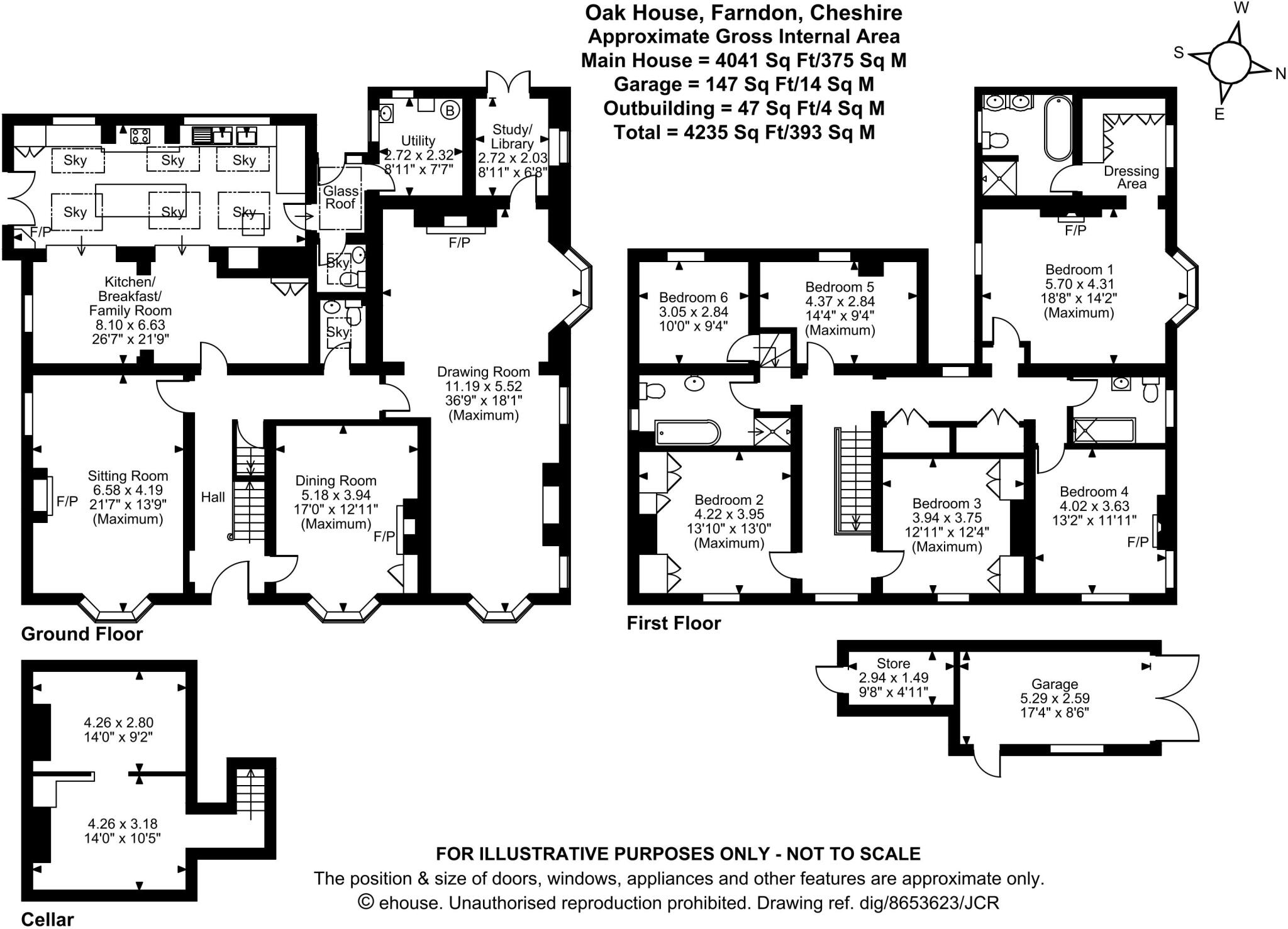 Farndon, Cheshire floorplan
