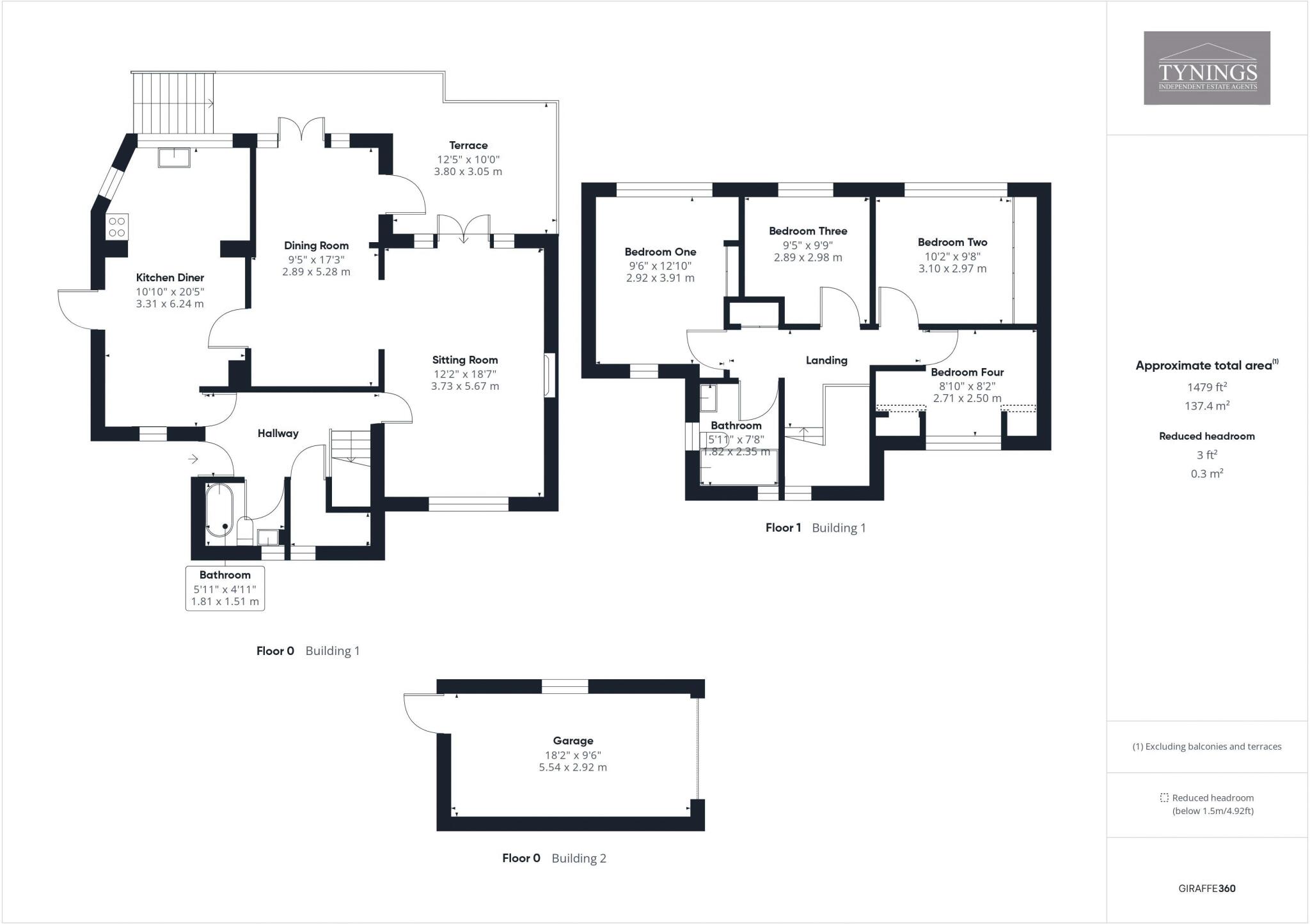 Priory Close, Combe Down, Bath floorplan