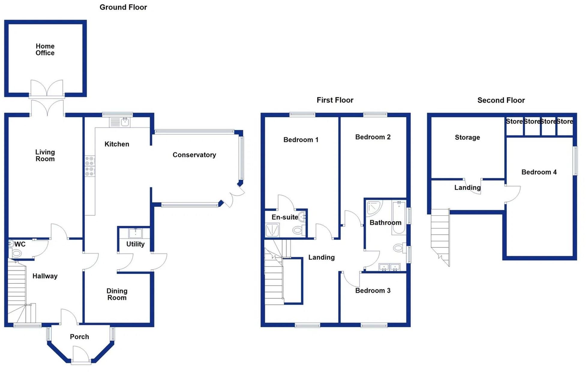 Burnley Road, Rossendale, BB4 floorplan