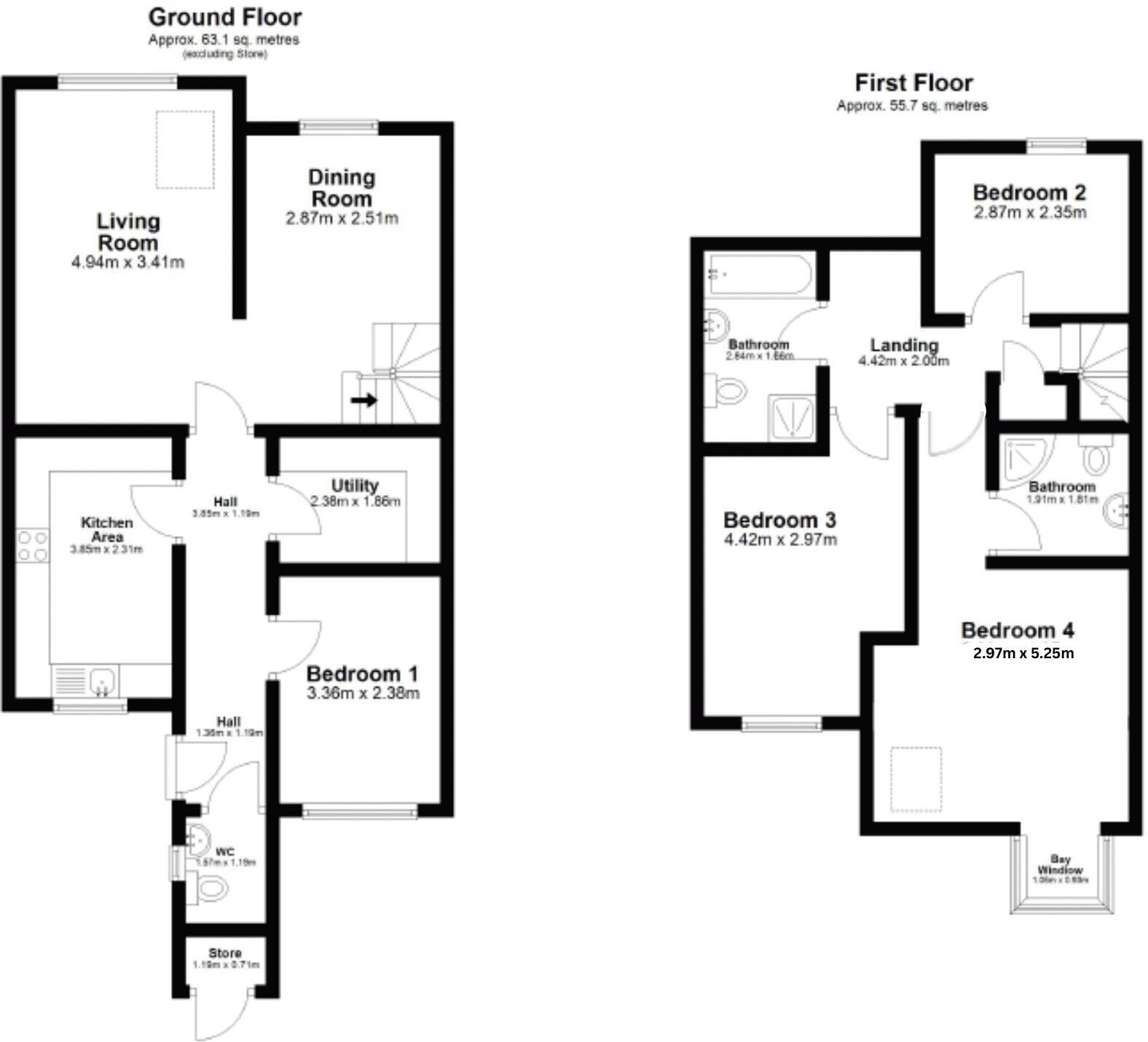 Scotts Hill Lane, Christchurch floorplan