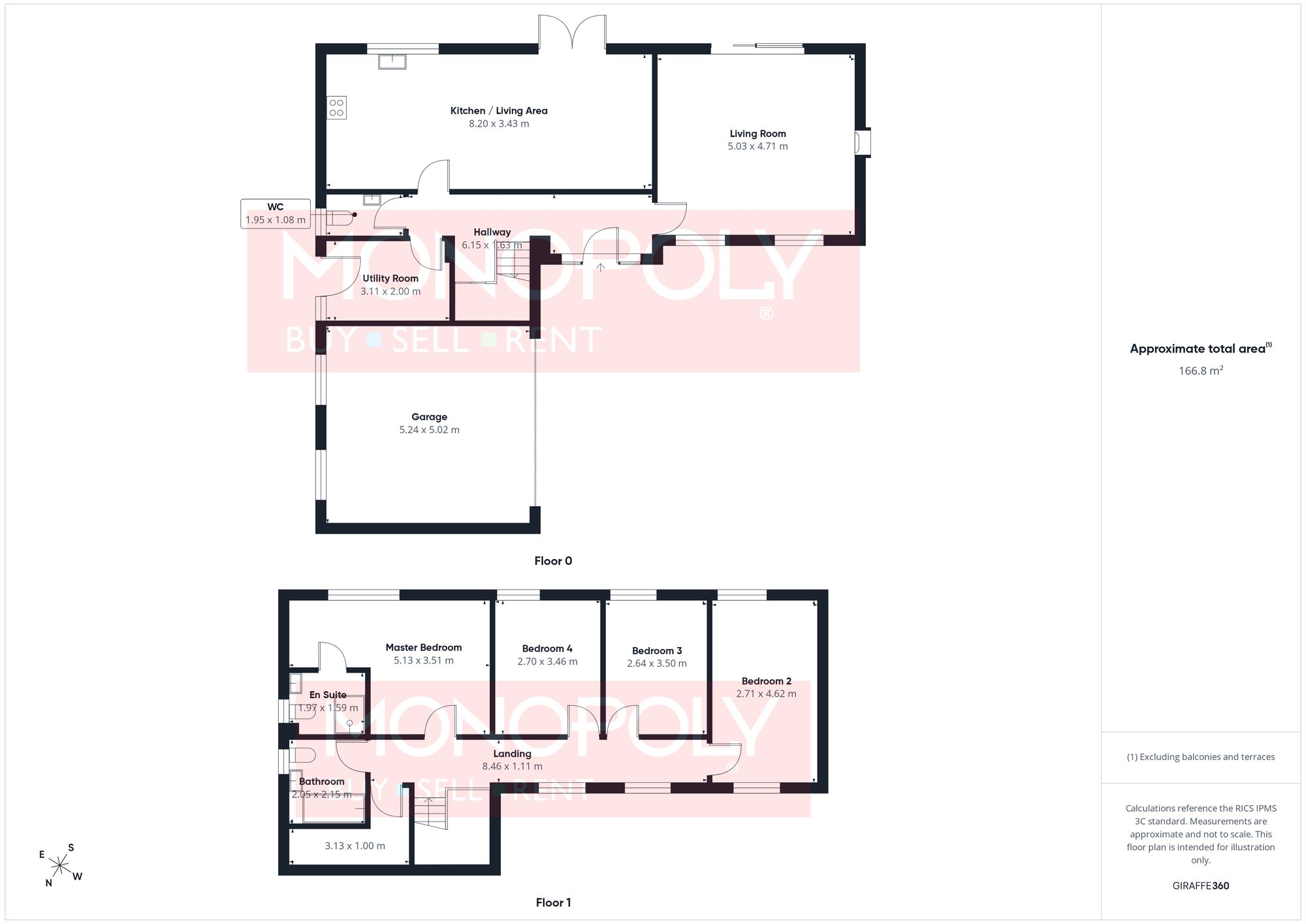 Bryn Eryl, Ruthin, LL15 floorplan