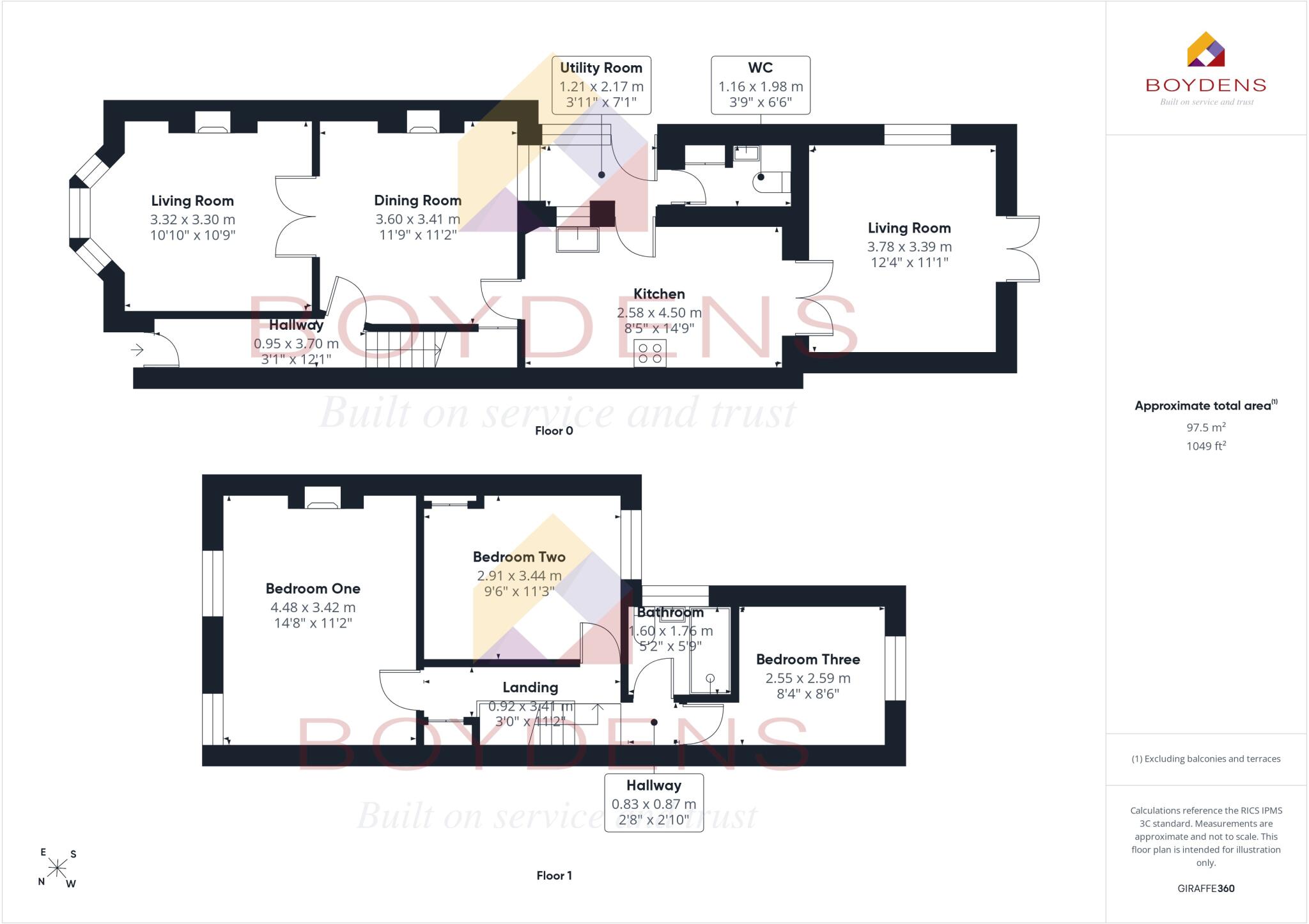 Hamilton Road, Colchester floorplan