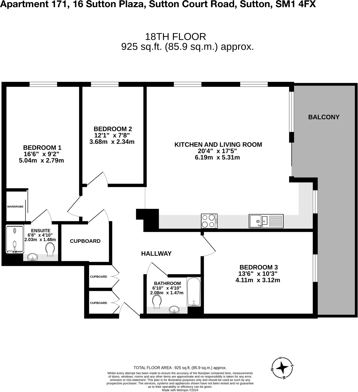 The Well House floorplan