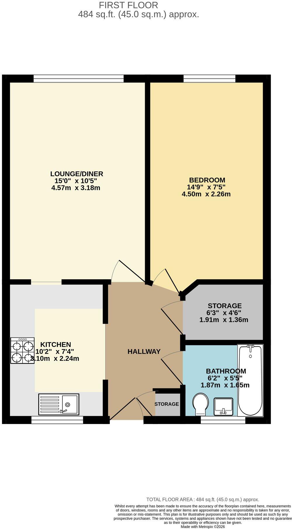 Highwood Lane, Loughton, IG10 floorplan