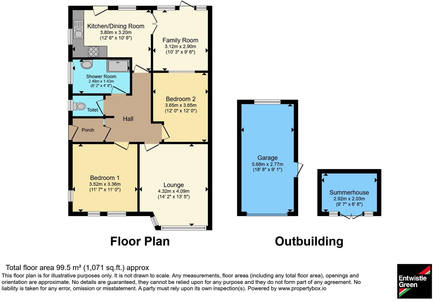 Everest Drive, Bispham, Blackpool, Lancashire, FY2 floorplan