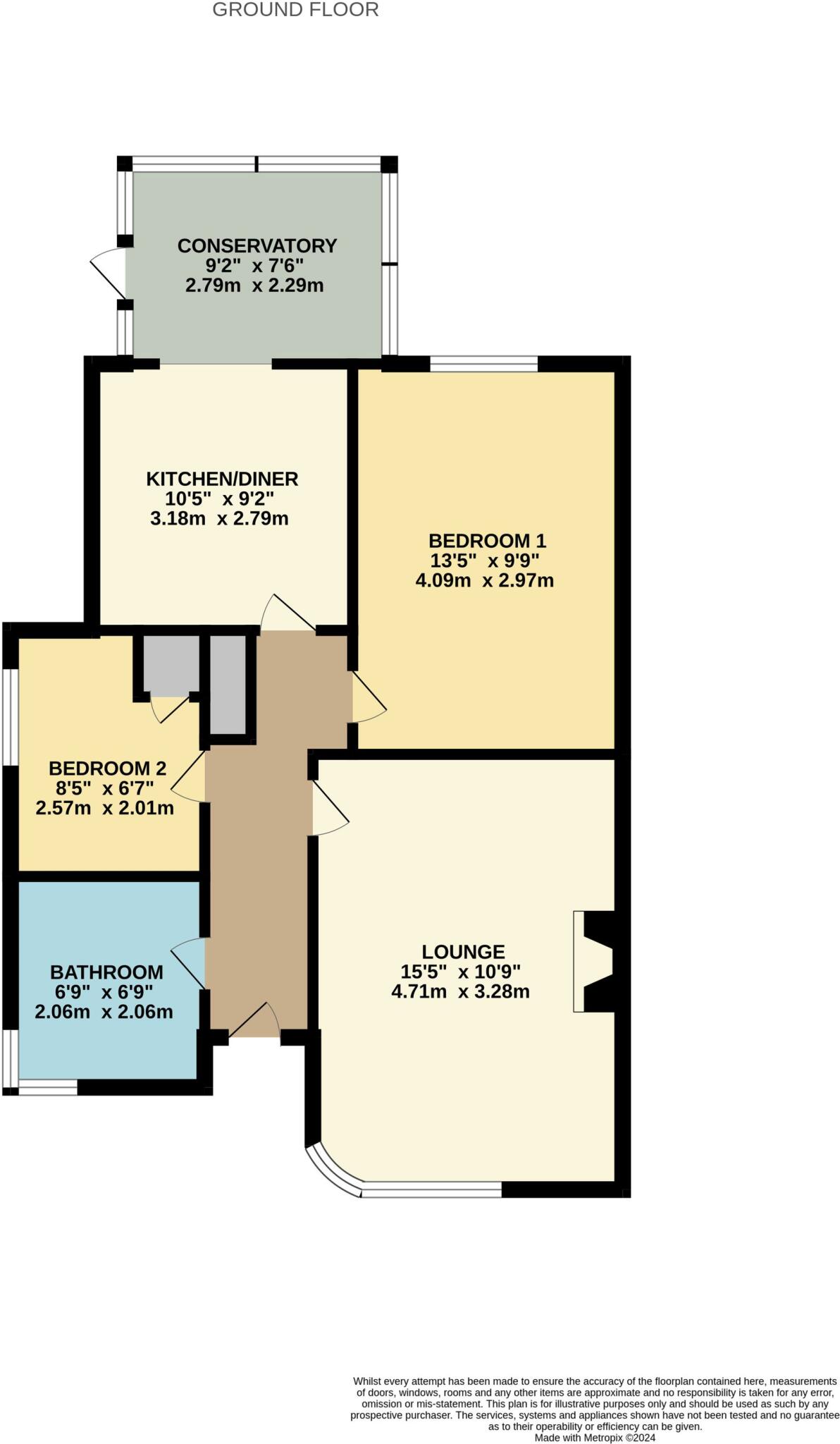 Braeside Road, Bitterne, SO19 floorplan