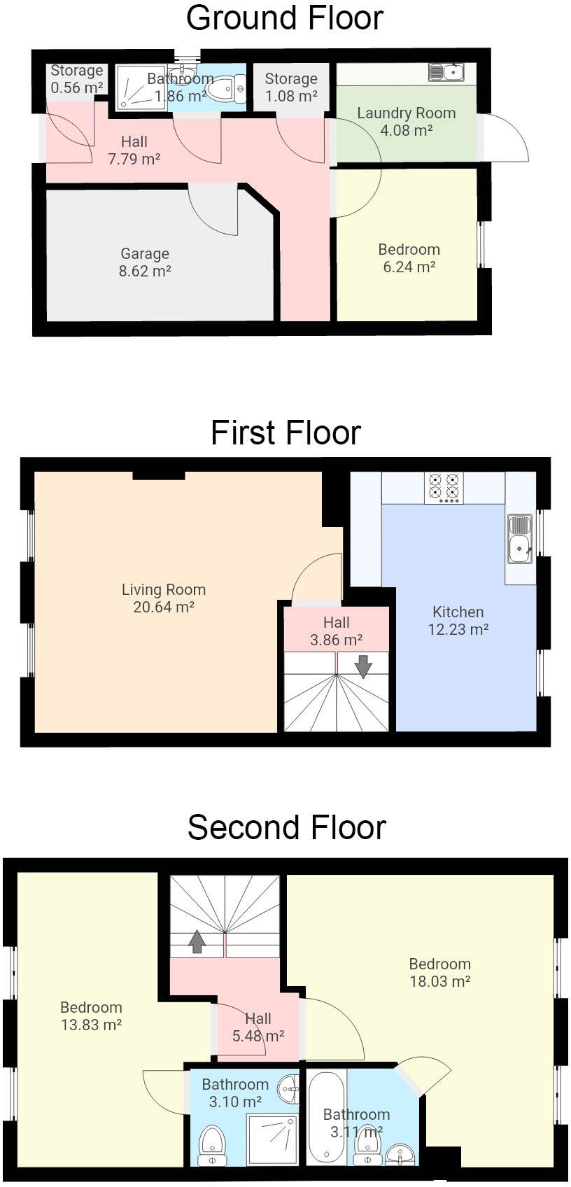 32 Kingfisher Close, Scawby Brook, North Lincolnshire floorplan
