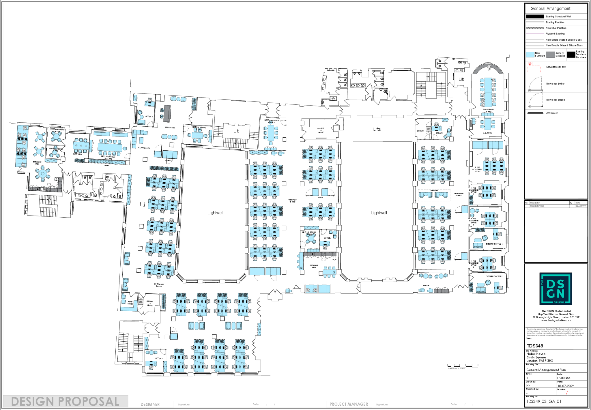 Nobel House 3rd floor example space layout.pdf