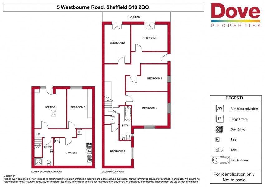5 Westbourne Road, Broomhill floorplan