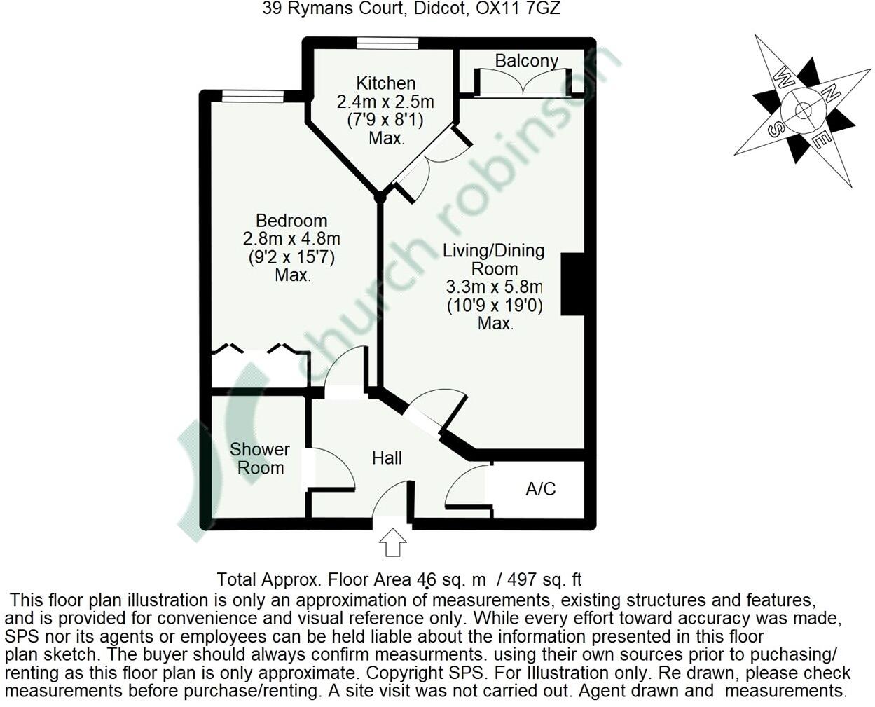 Rymans Court, Didcot, Oxfordshire, OX11 floorplan
