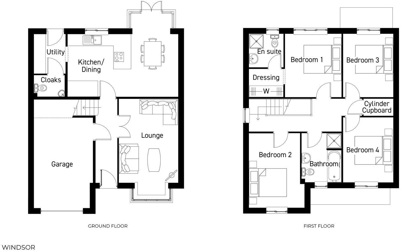 Bilsthorpe Chase
Kirklington Road
Bilsthorpe
NG22 8SH floorplan