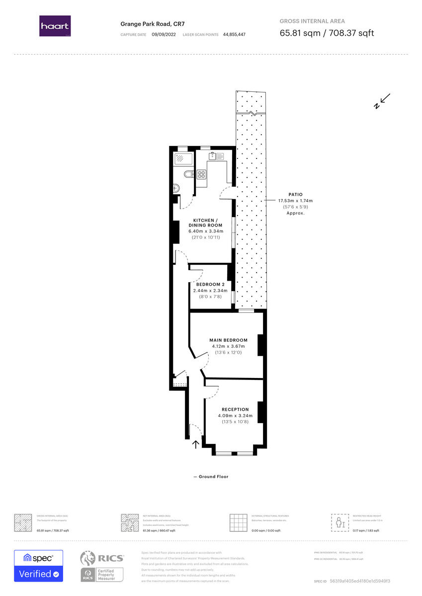Grange Park Road, Thornton Heath floorplan
