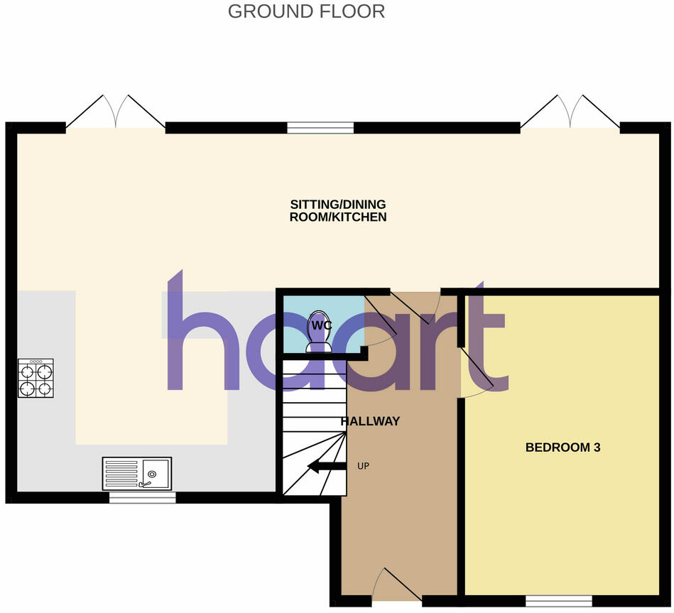 Porchester Leys, Swadlincote floorplan