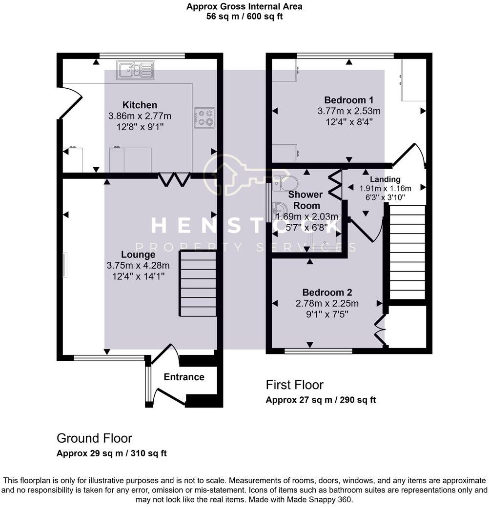 Willow Avenue, Middleton, Manchester, M24 floorplan