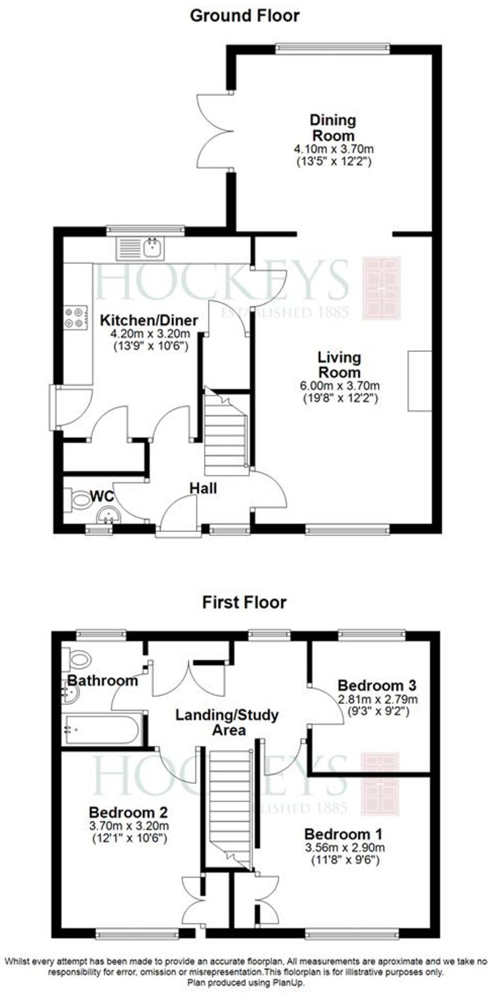 Orchard Way, Oakington, CB24 floorplan