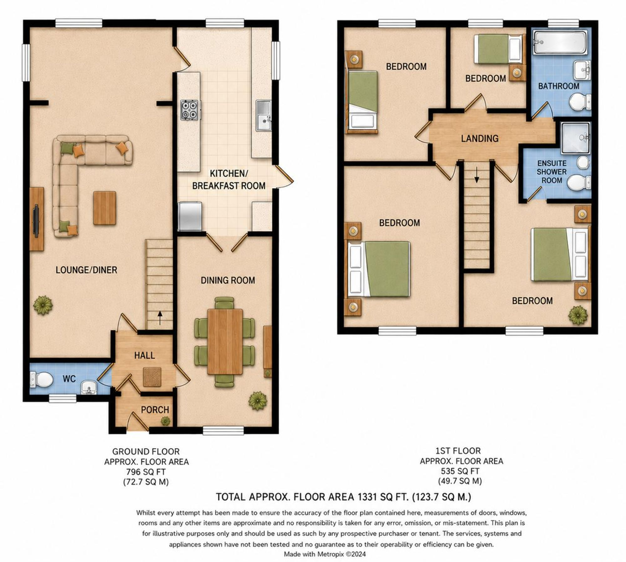 Hazelwood Close, Luton, LU2 floorplan