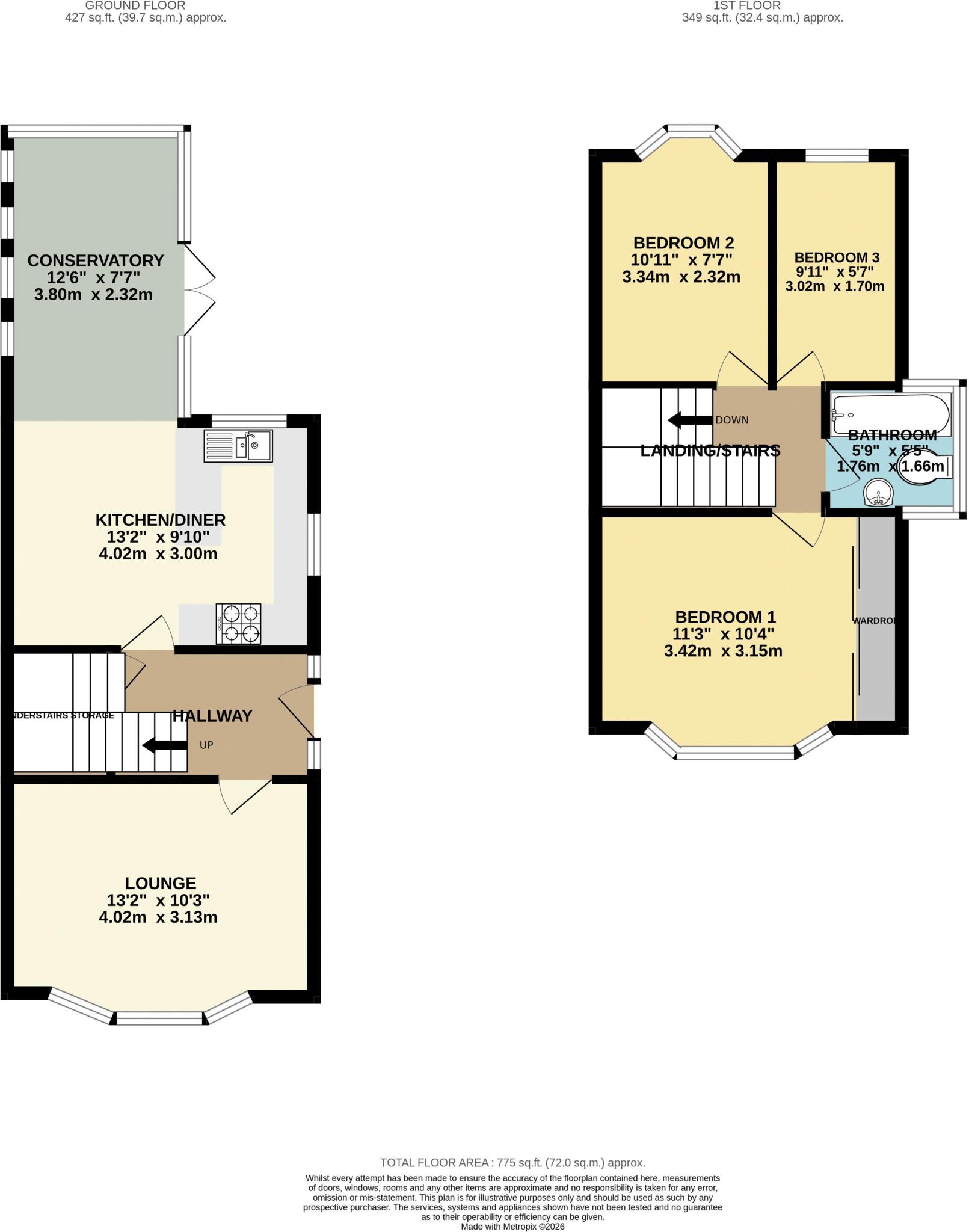 Fenton Road, Southbourne  floorplan