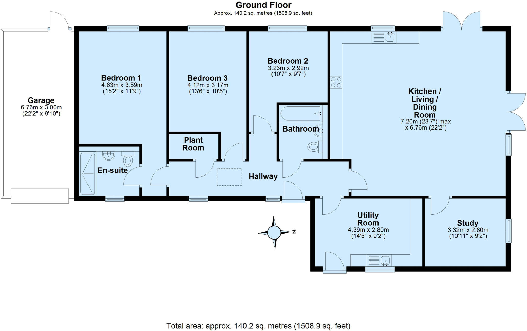 Dunlin, Wakeham Farm, South Milton, Kingsbridge, Devon floorplan