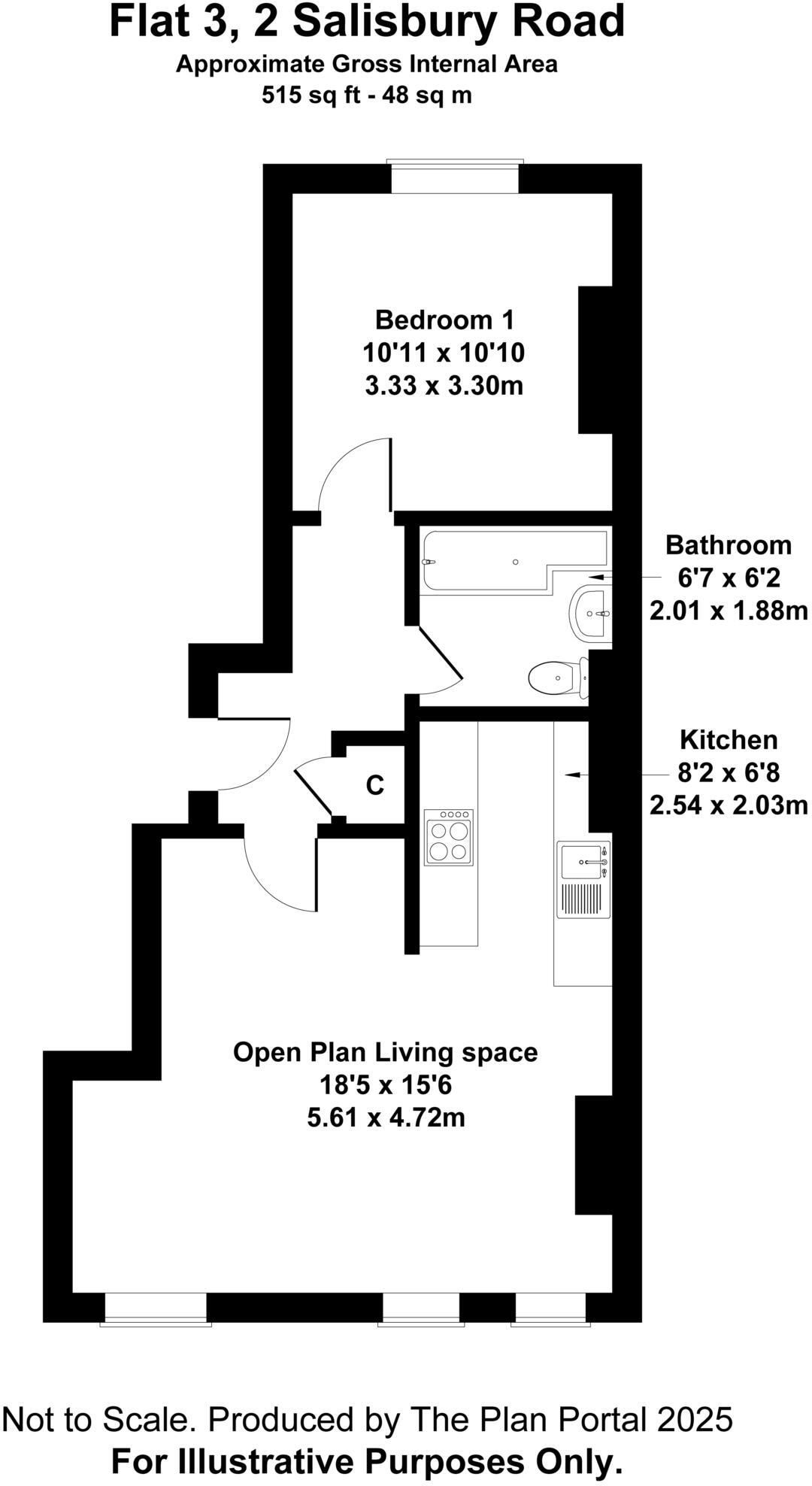 Salisbury Road, Blandford Forum floorplan