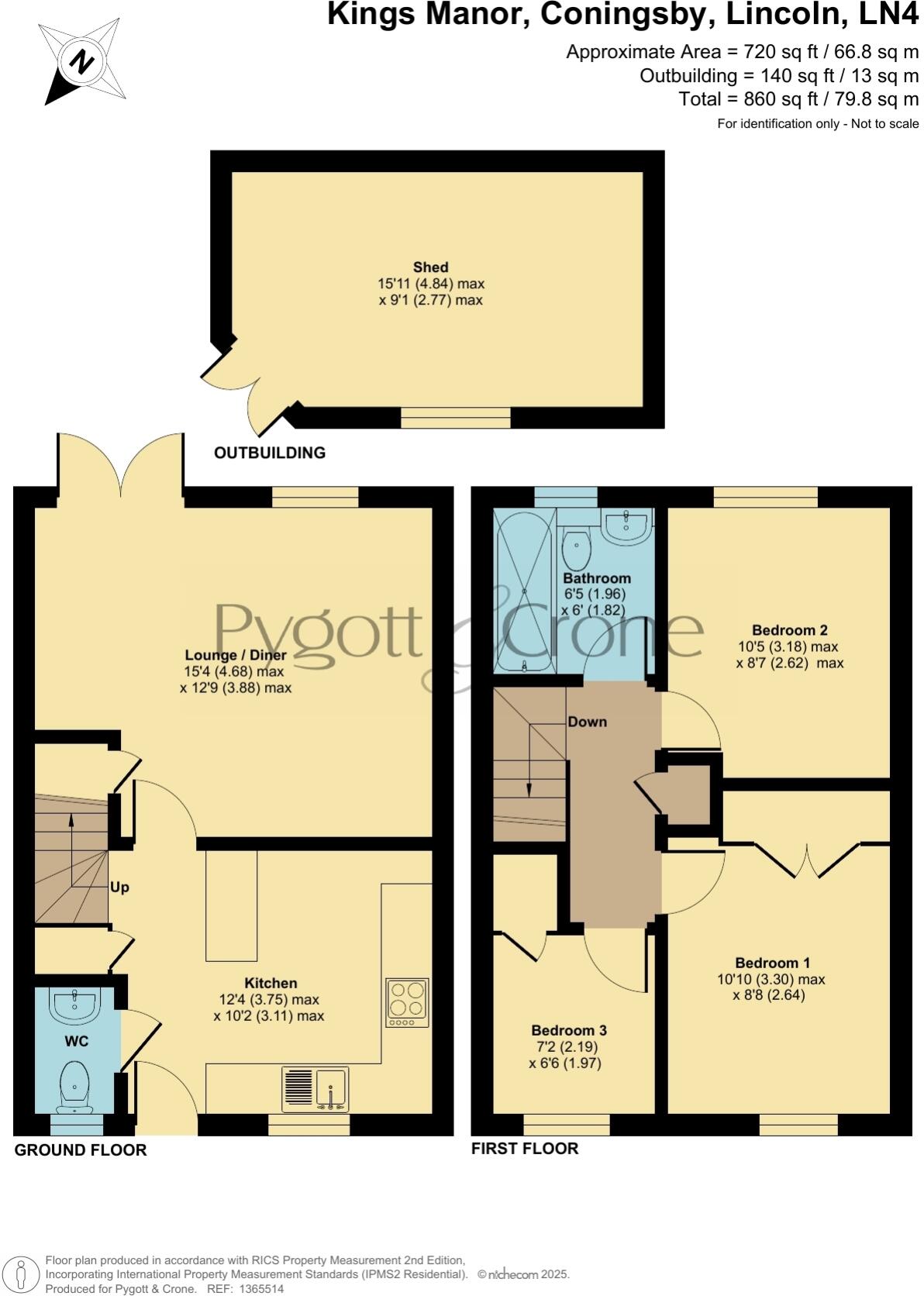 Kings Manor, Coningsby, Lincoln, Lincolnshire, LN4 floorplan