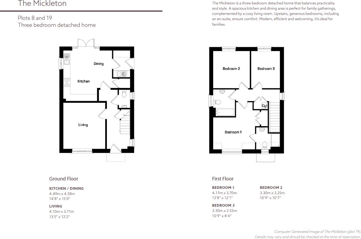 Plot 19, The Mickleton, Hartpury Meadows, Hartpury, Gloucester, GL19 floorplan