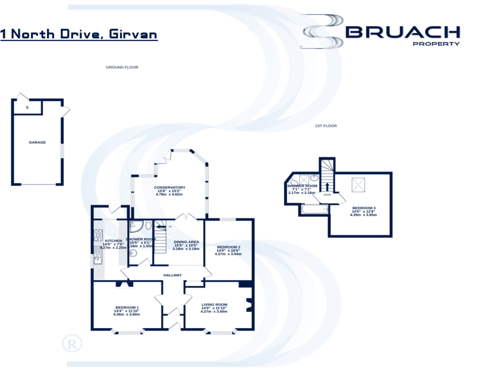 10, North Drive, Girvan floorplan