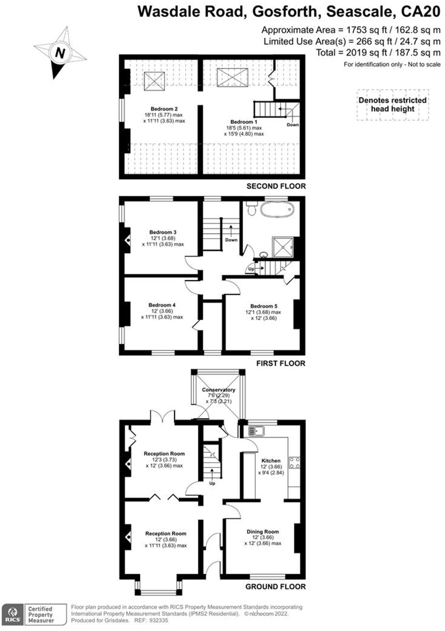 Wasdale Road, Gosforth, CA20 floorplan