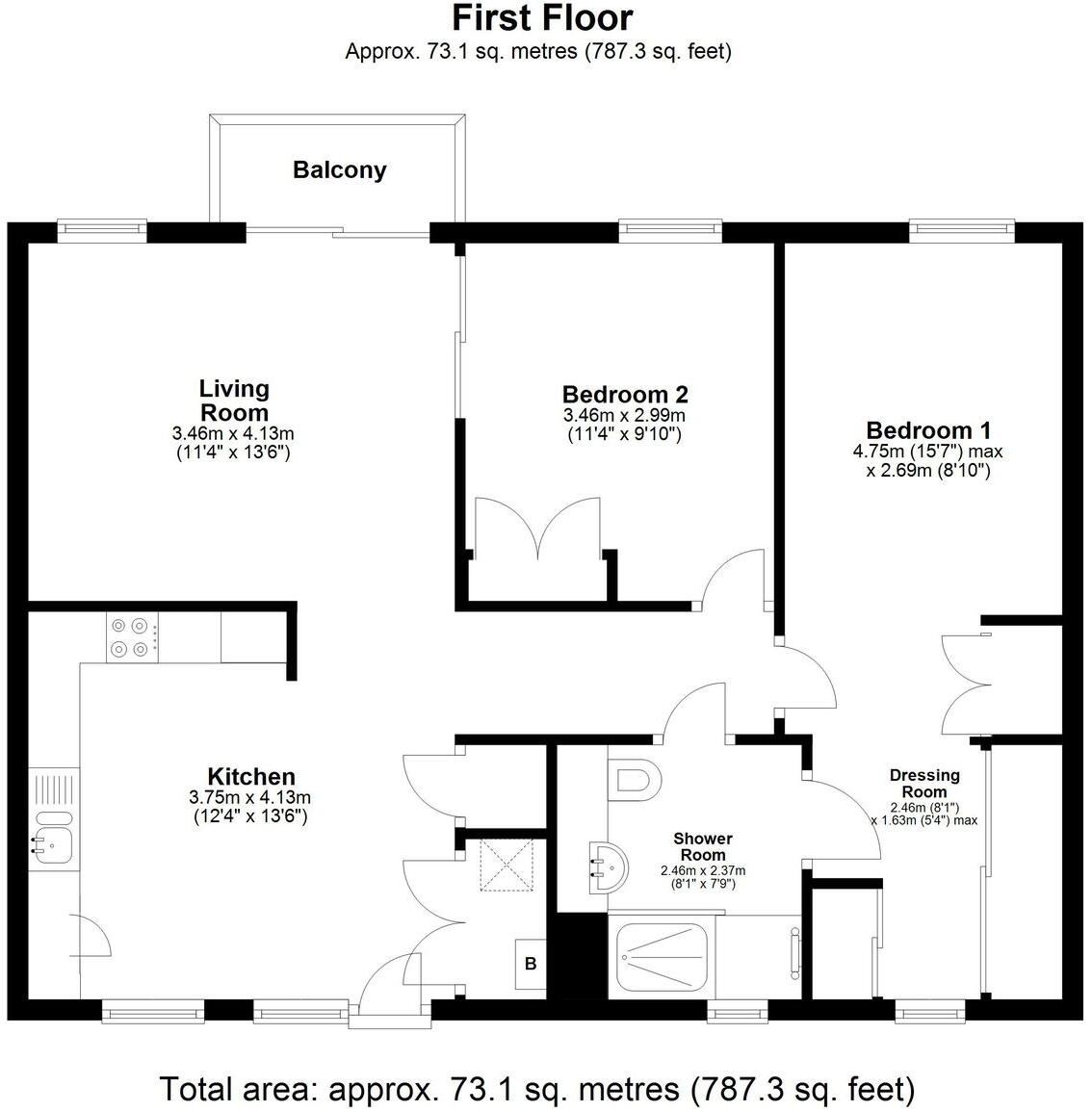 Steepleton Court, Tetbury floorplan