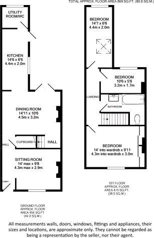 Hambrook Street, Charlton Kings, Cheltenham, Gloucestershire, GL52 floorplan