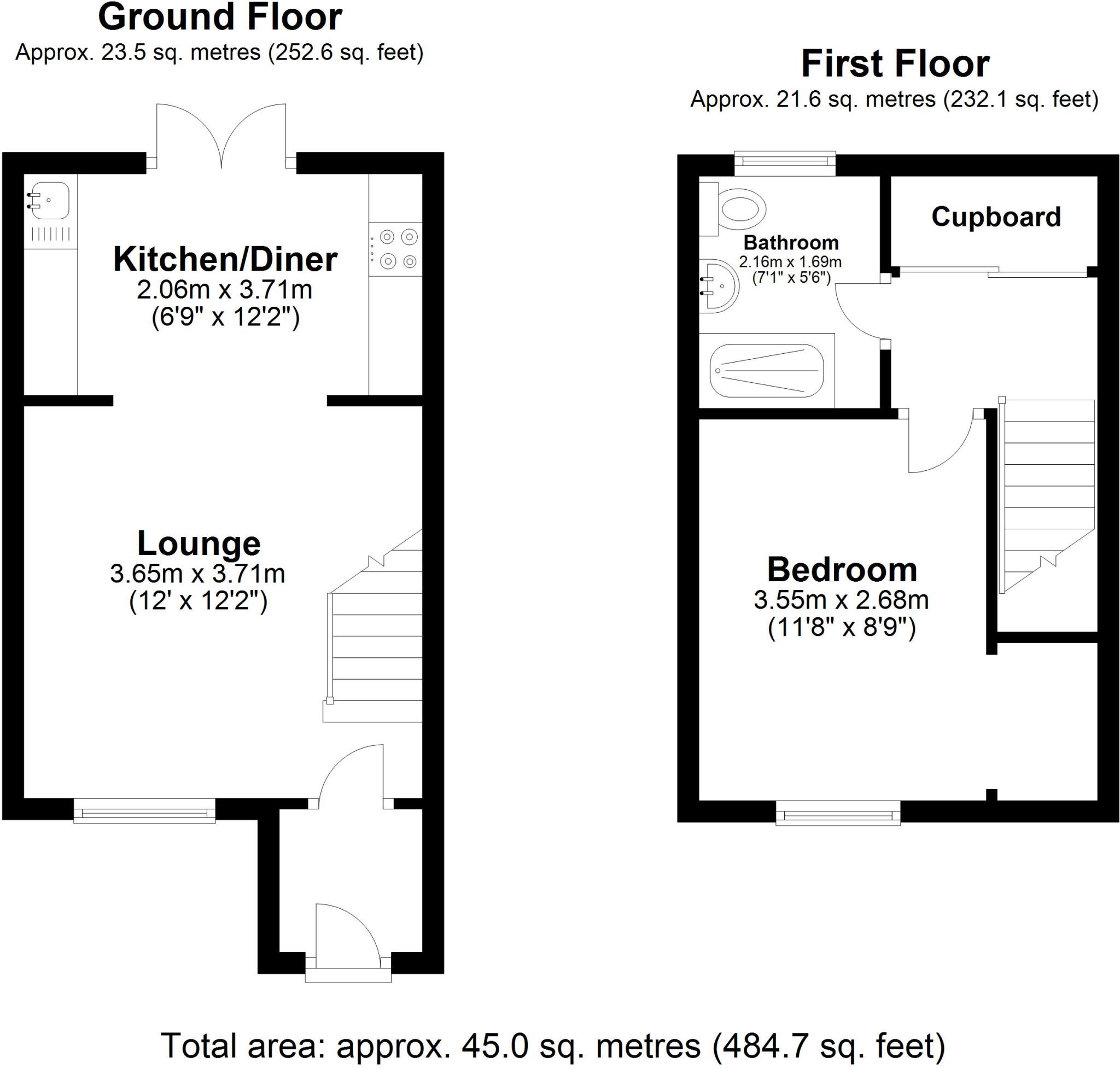 Lightfoot Street, Hoole, Chester floorplan