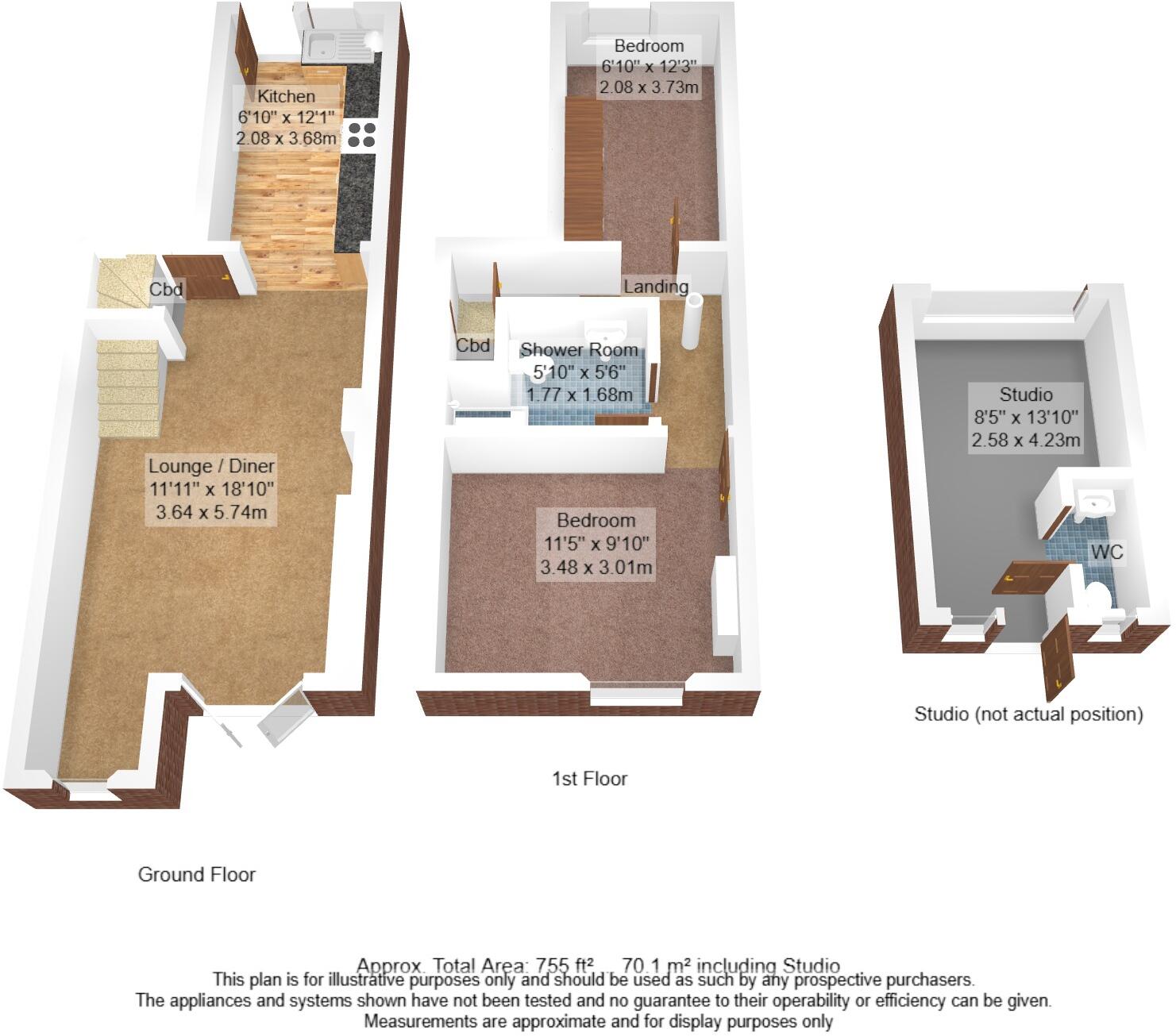 Old Lound, Kendal, Cumbria, LA9 floorplan