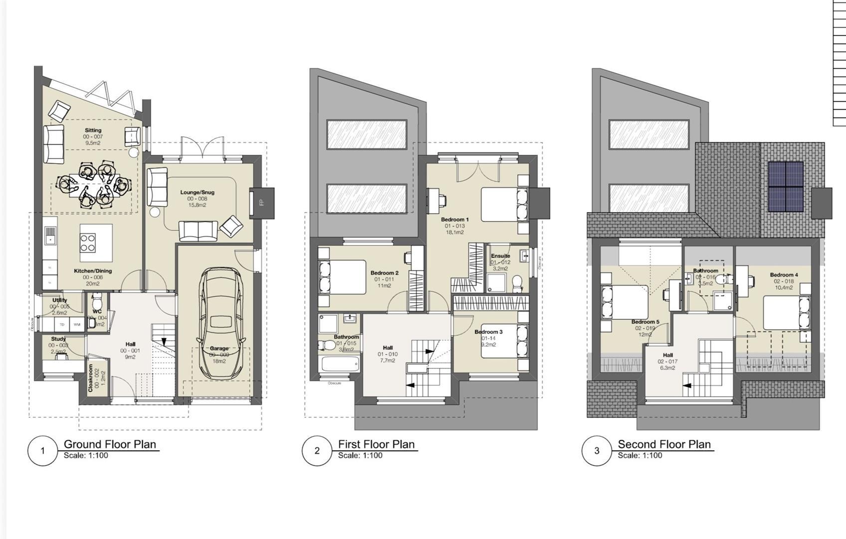 Bosworth Close, Broughton Astley. floorplan