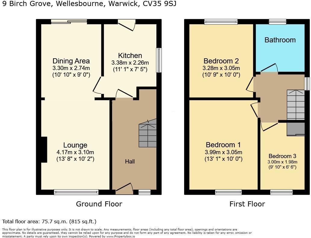 Birch Grove, Wellesbourne floorplan
