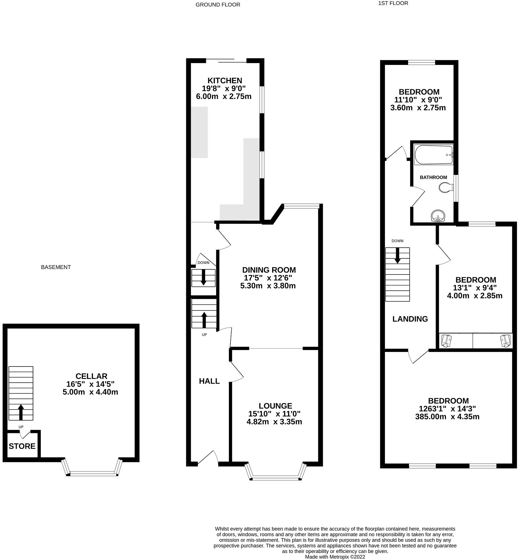Carlton Street, Old Trafford, Manchester. M16 7QU floorplan