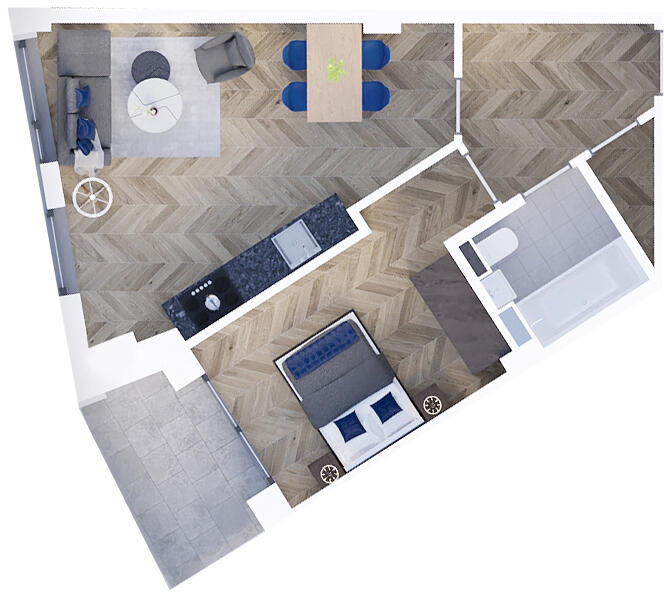 Element The Quarter, Liverpool Knowledge Quarter floorplan