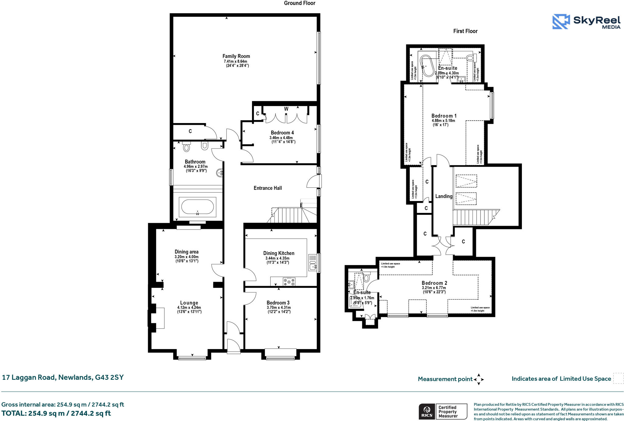 Laggan Road, Newlands floorplan