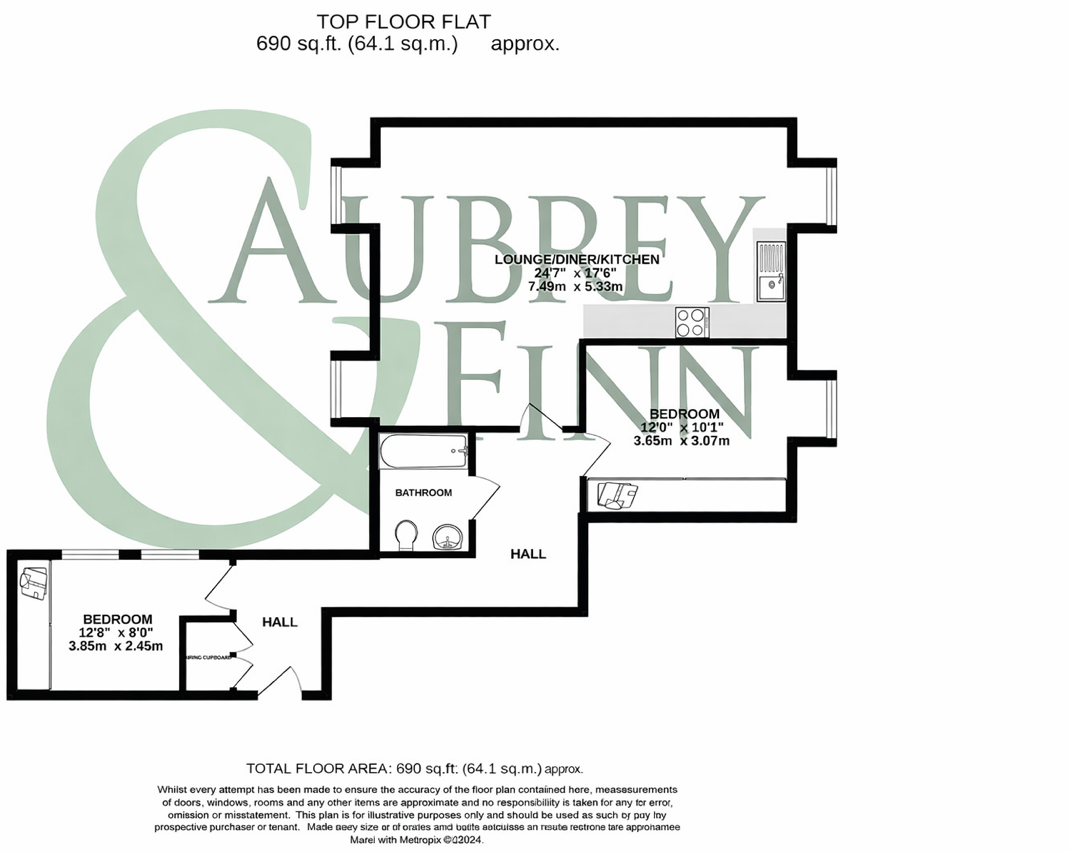 Hartwell House, Gibbs Couch, Watford, Hertfordshire floorplan