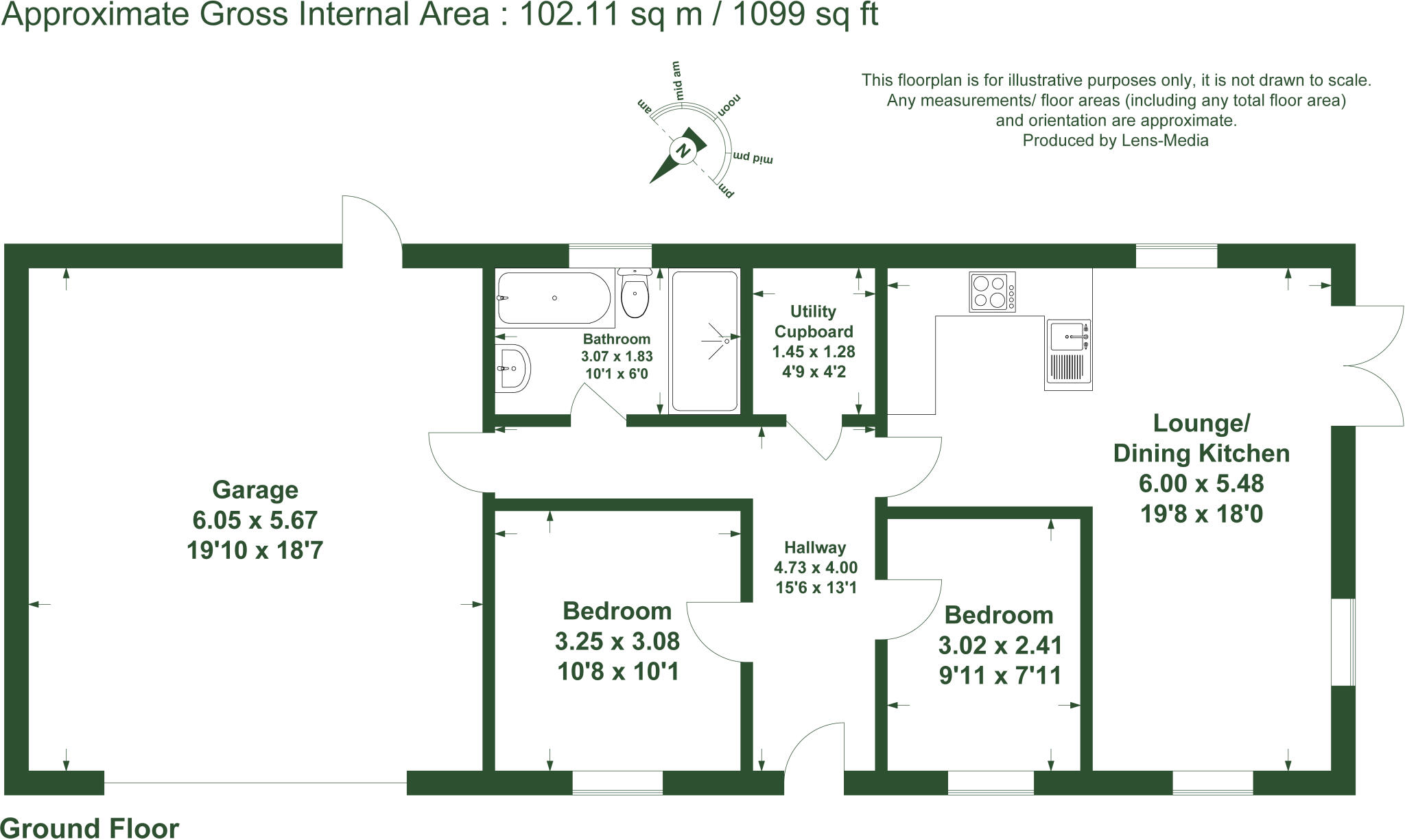 Beech Close, Claughton-on-Brock, Preston, Lancashire floorplan