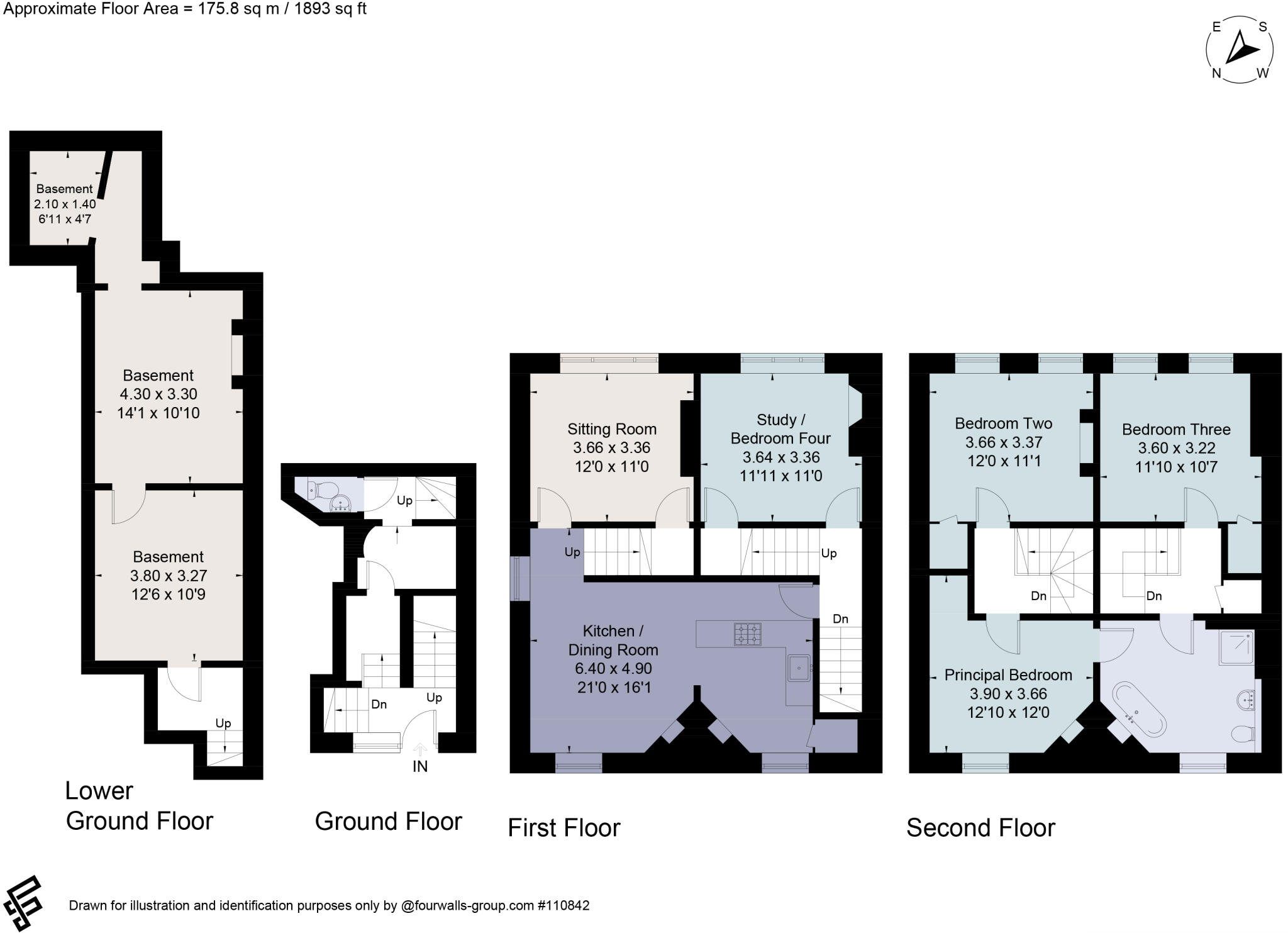 Walcot Street, Bath, Somerset, BA1 floorplan