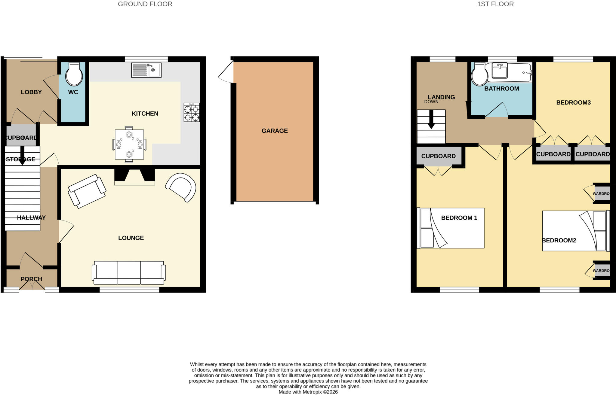Guildford Road, Romford, RM3 floorplan