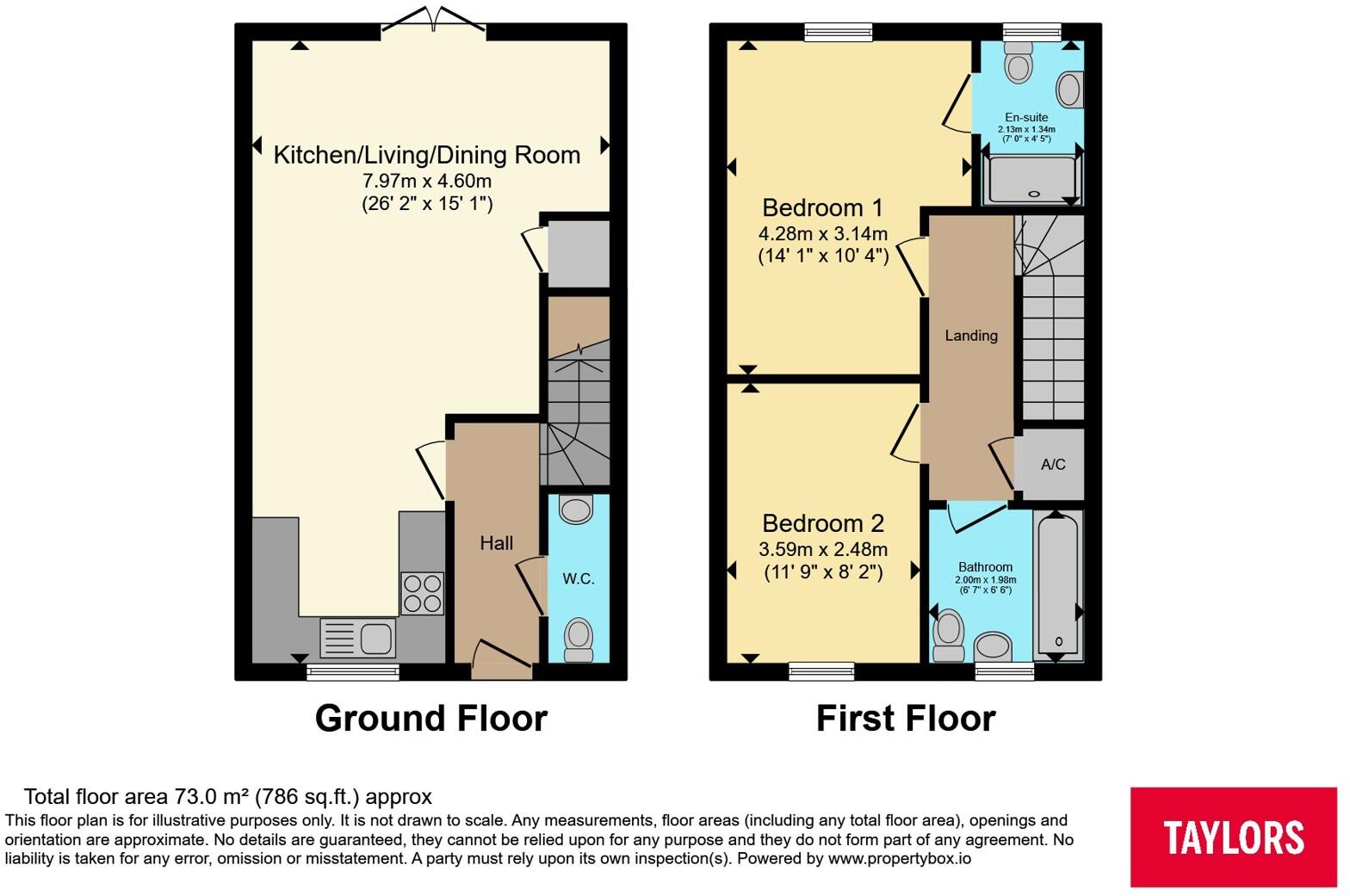 Brookes Close, Hardwicke, Gloucester, Gloucestershire, GL2 floorplan