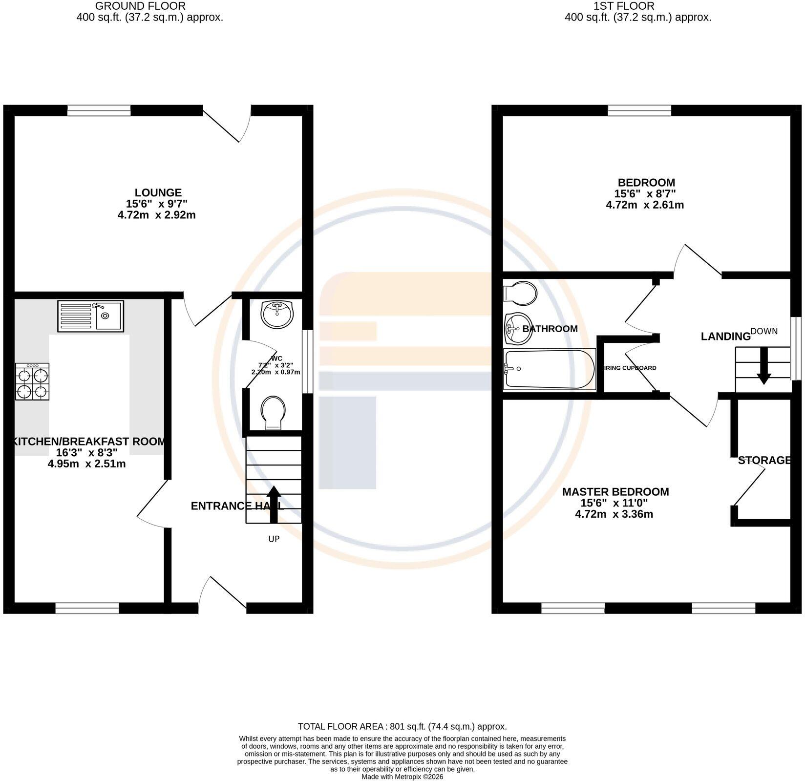 Lunniss Way, Wootton, MK43 floorplan