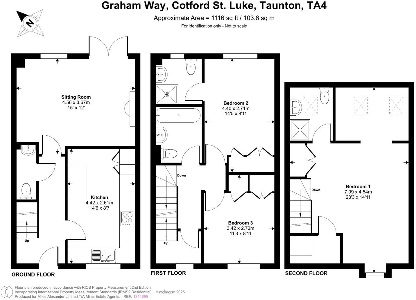 Graham Way, Cotford St. Luke, Taunton floorplan