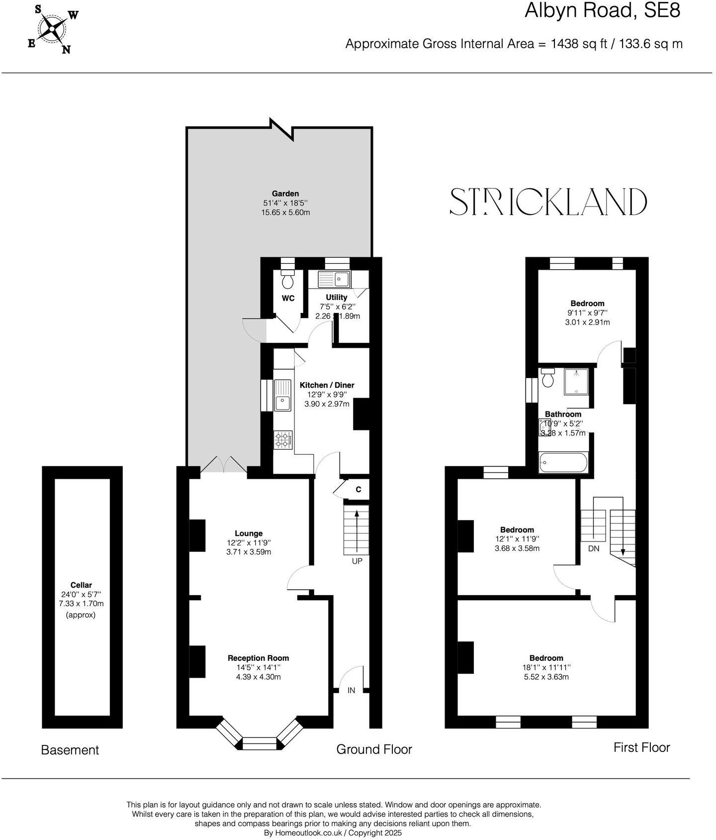 Albyn Road, London, SE8 floorplan